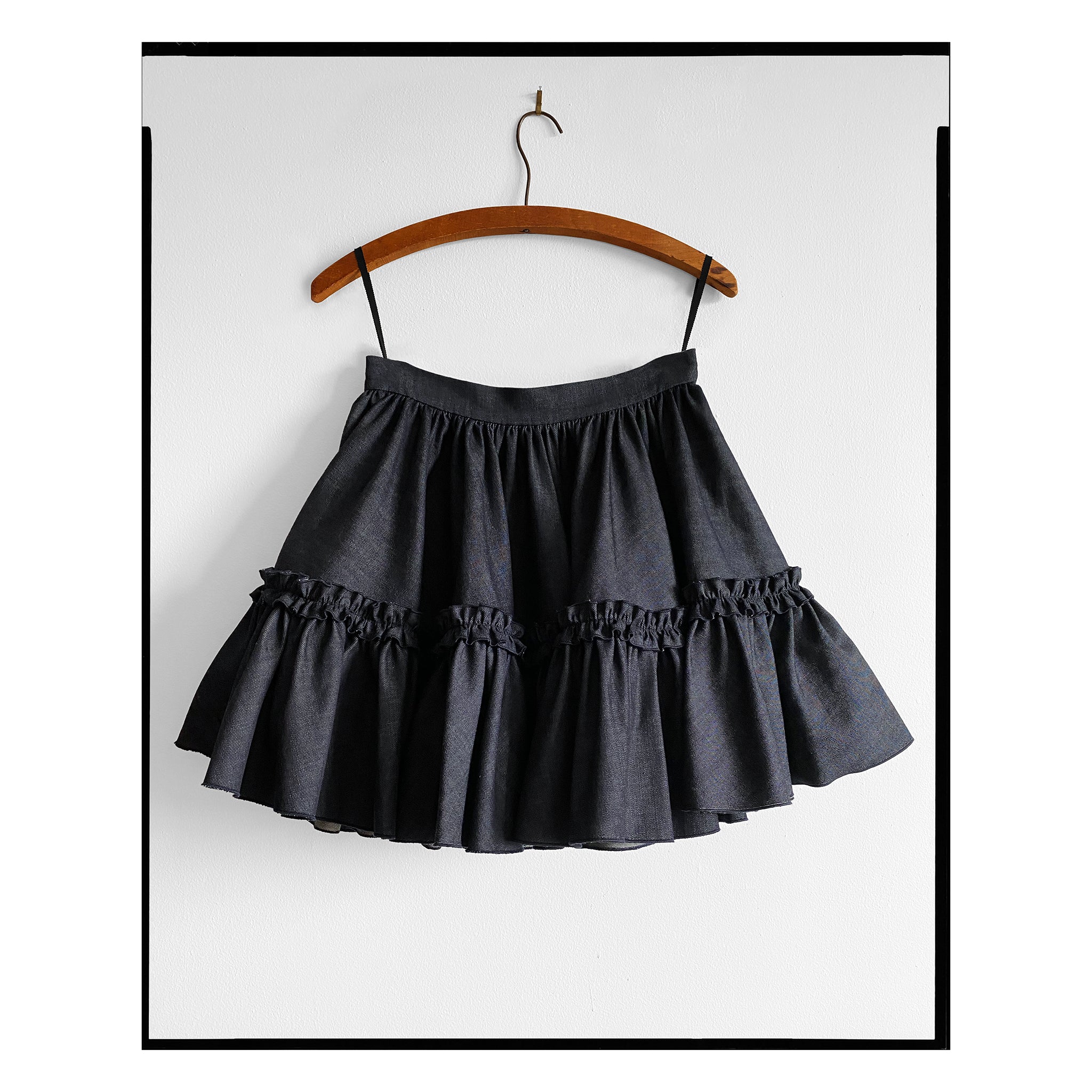 Denim Mini Skirt