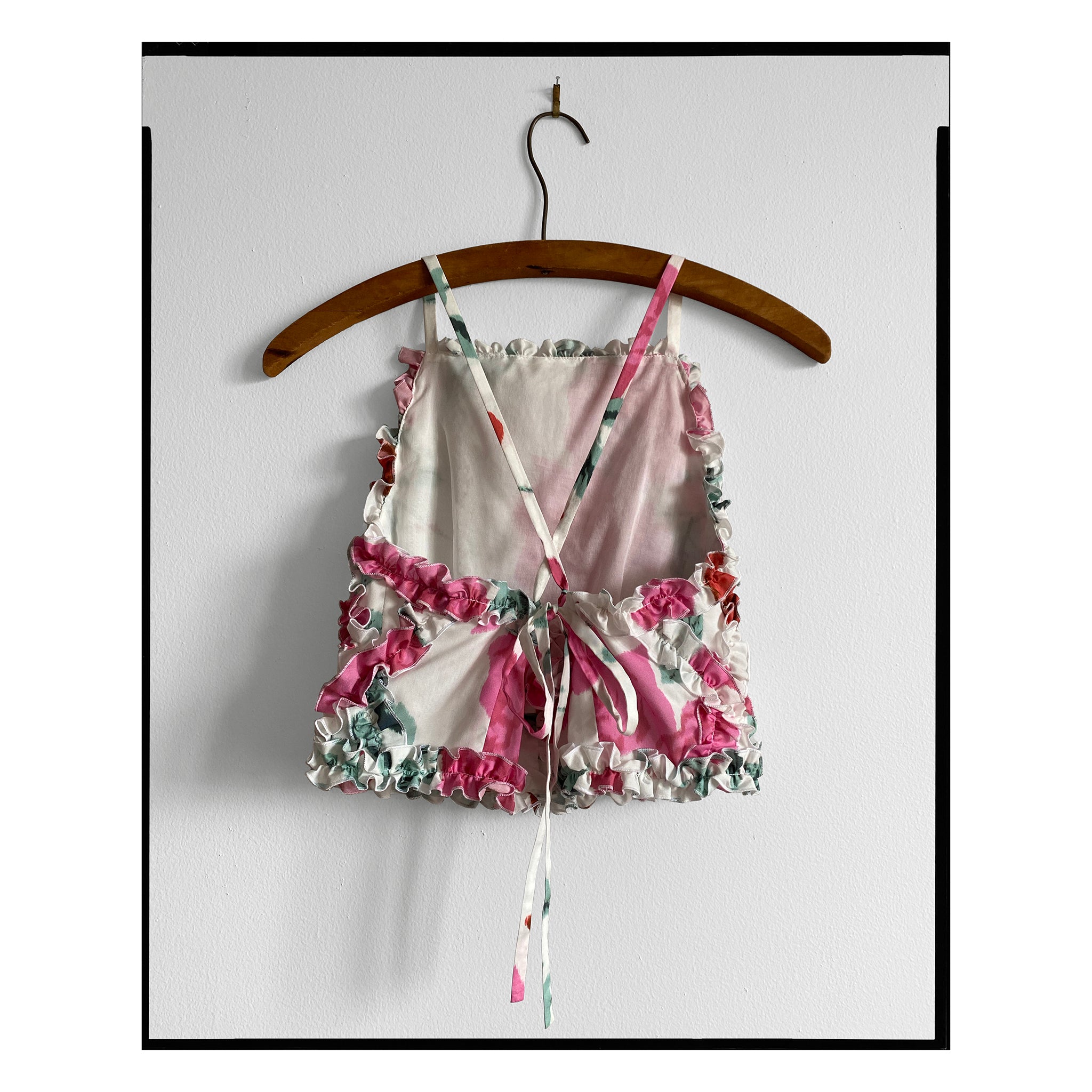 Archival Rose Crop Top