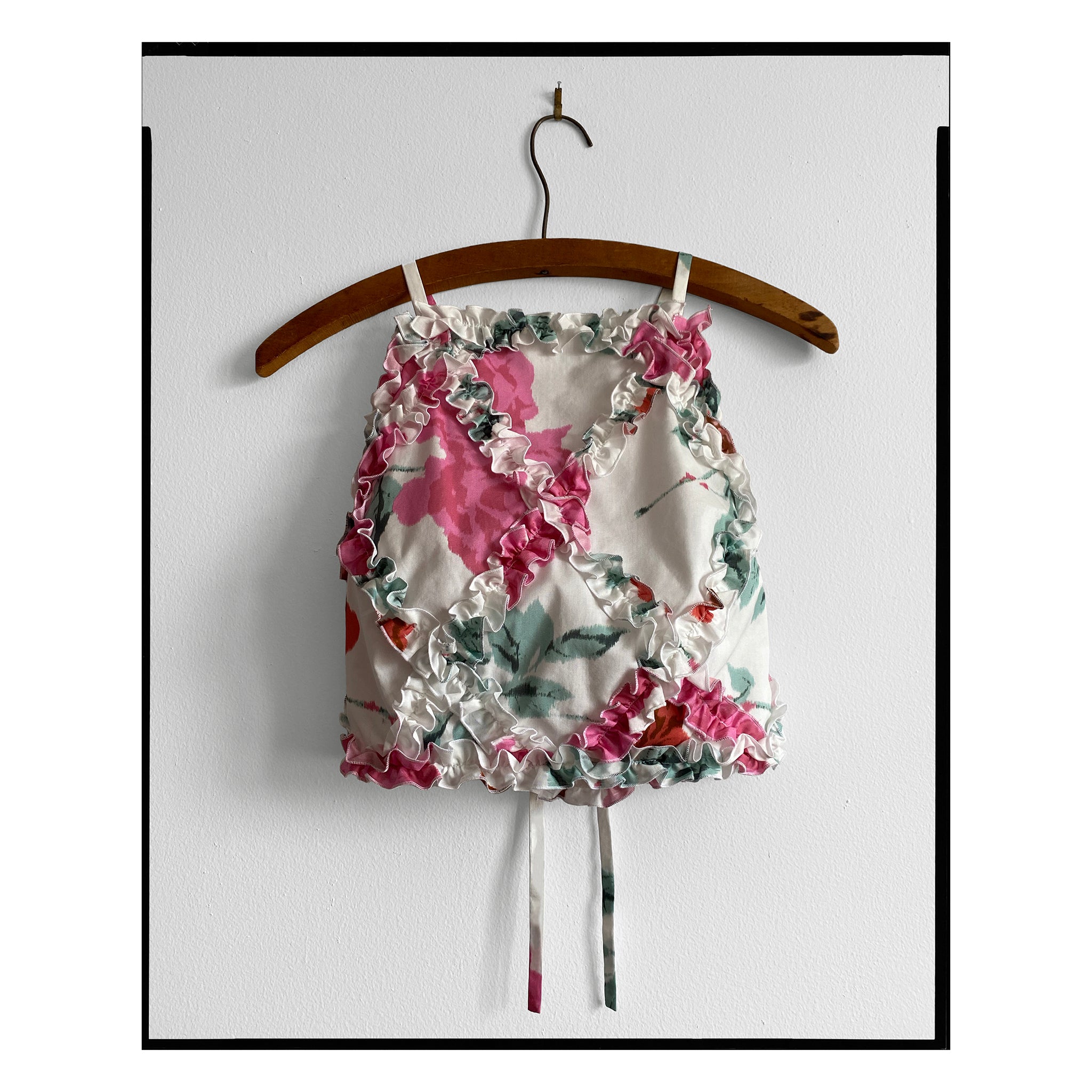 Archival Rose Crop Top