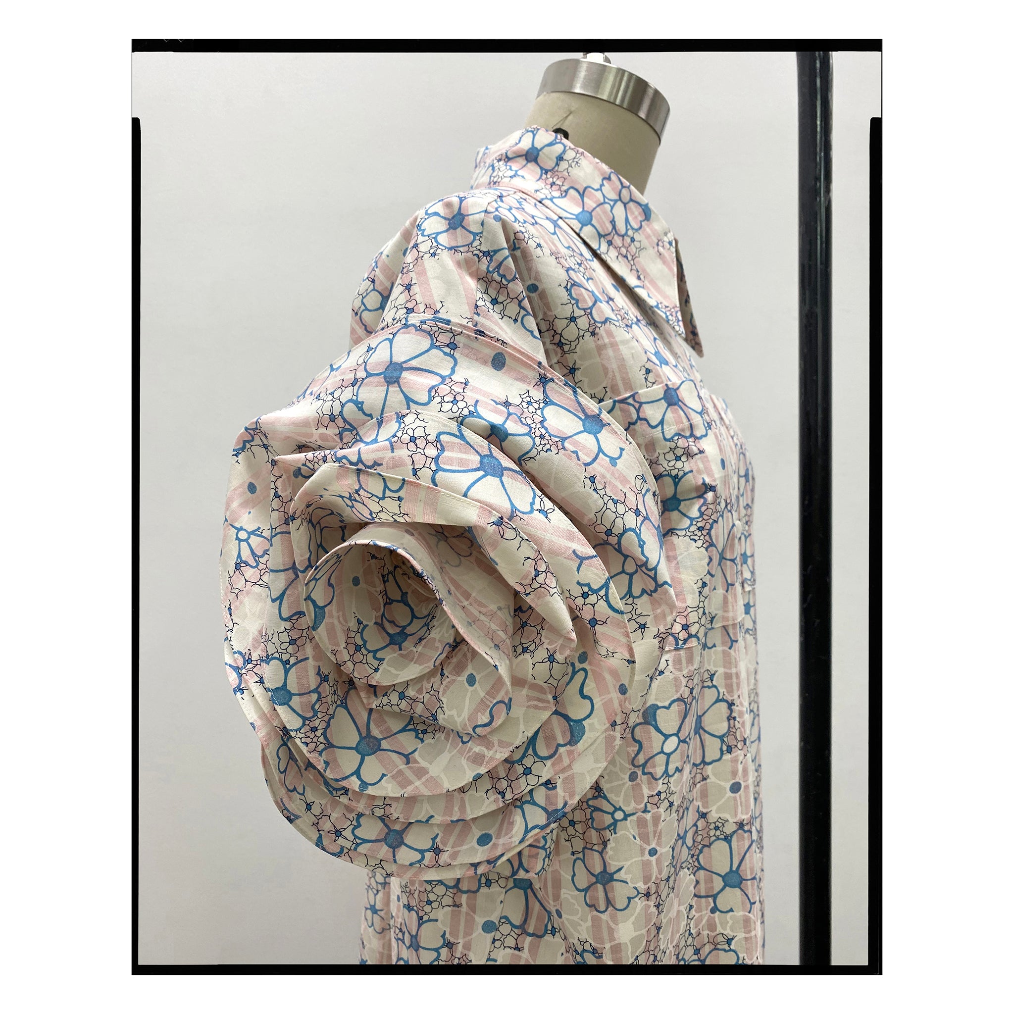 Daisy Rose Sleeve Shirtdress