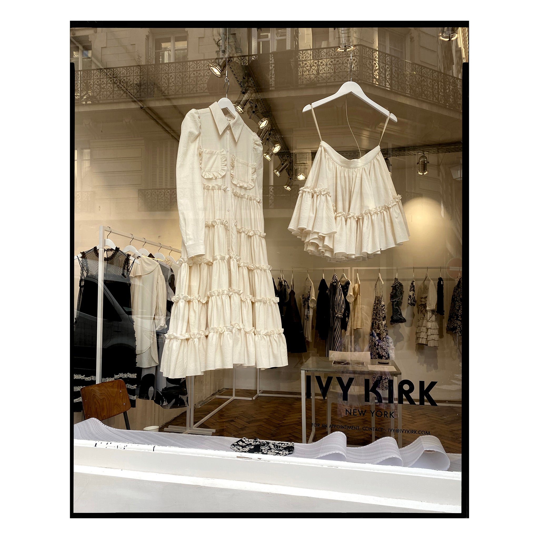 American Cotton Mini Petticoat Skirt