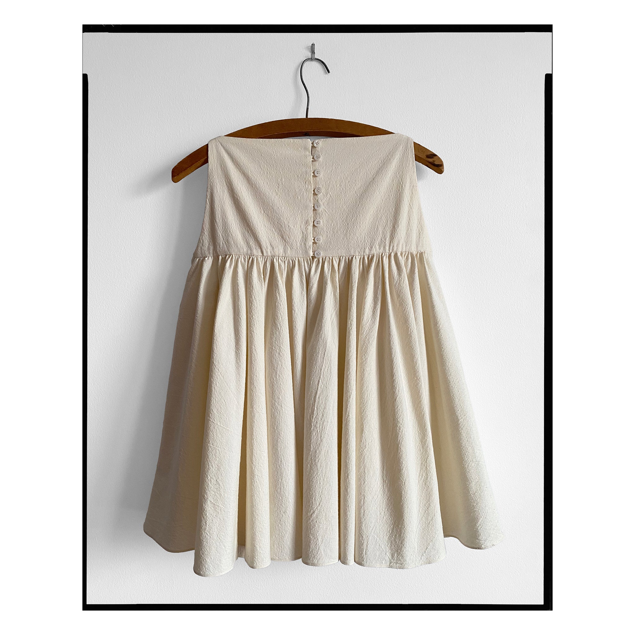 American Cotton Rose Trapeze Top