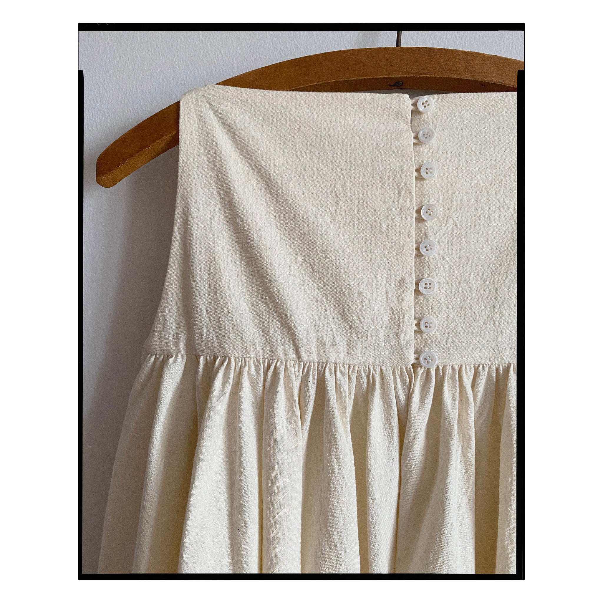 American Cotton Rose Trapeze Top