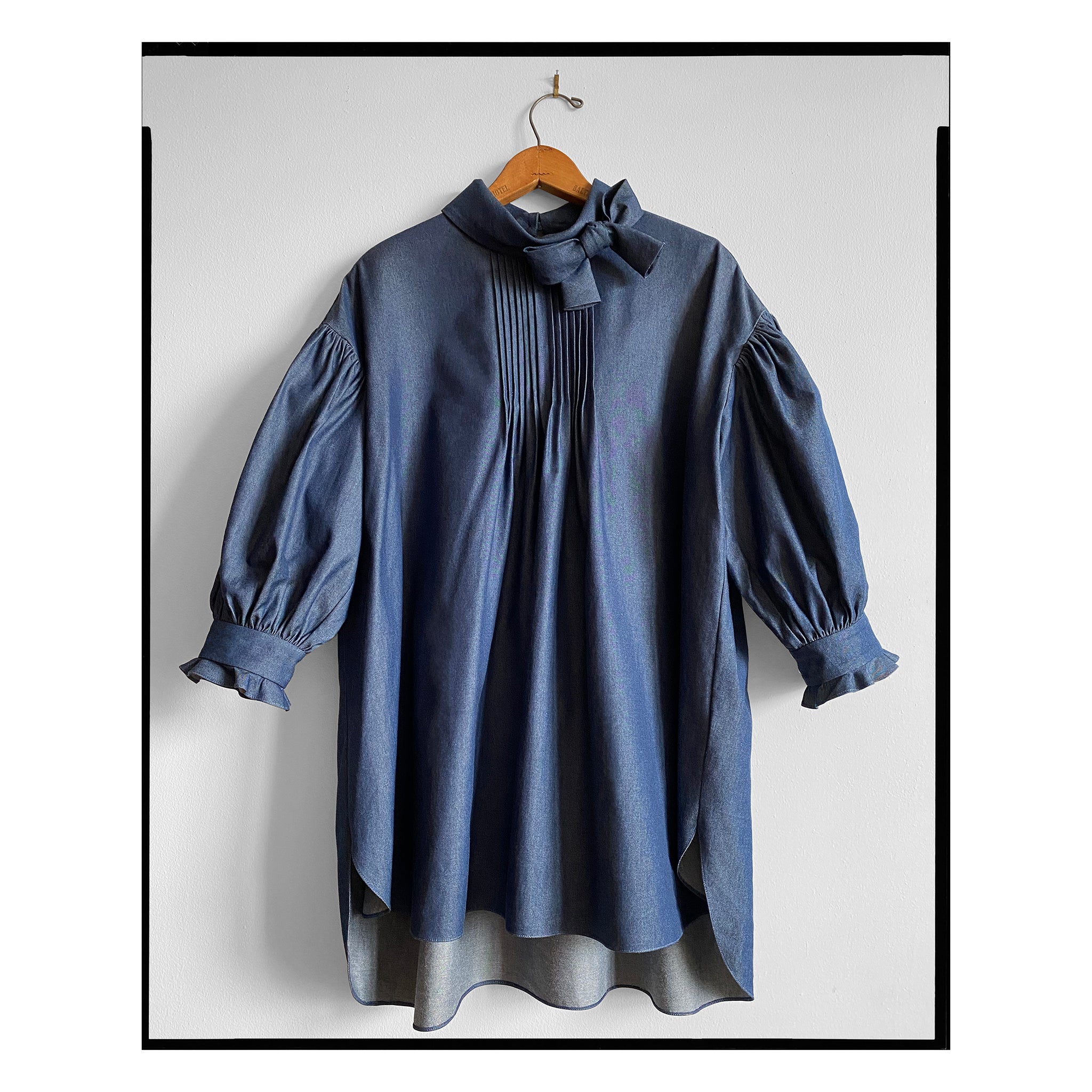 Denim Bow Tunic