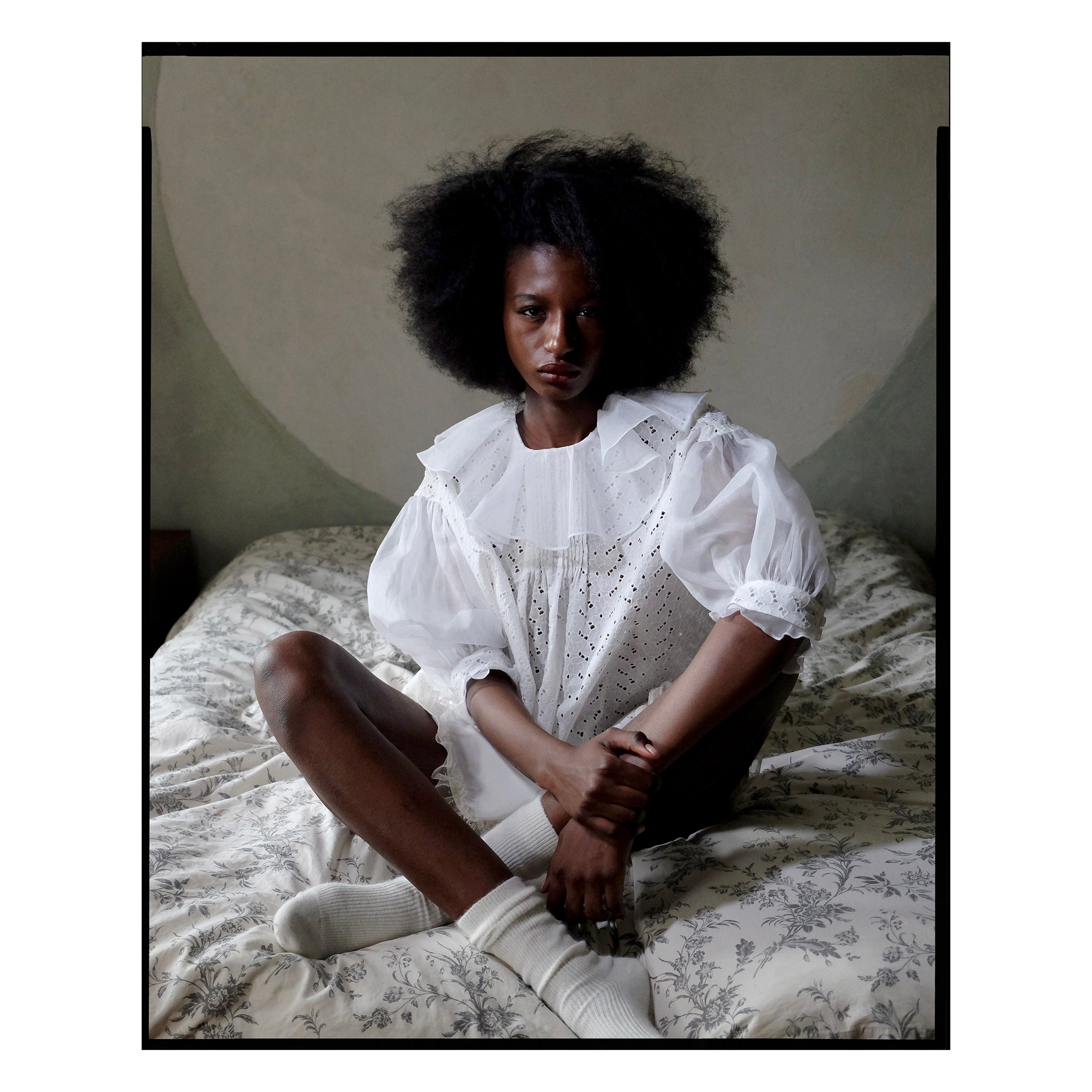 Ivory Pintucked Silk Crepe Tap Shorts