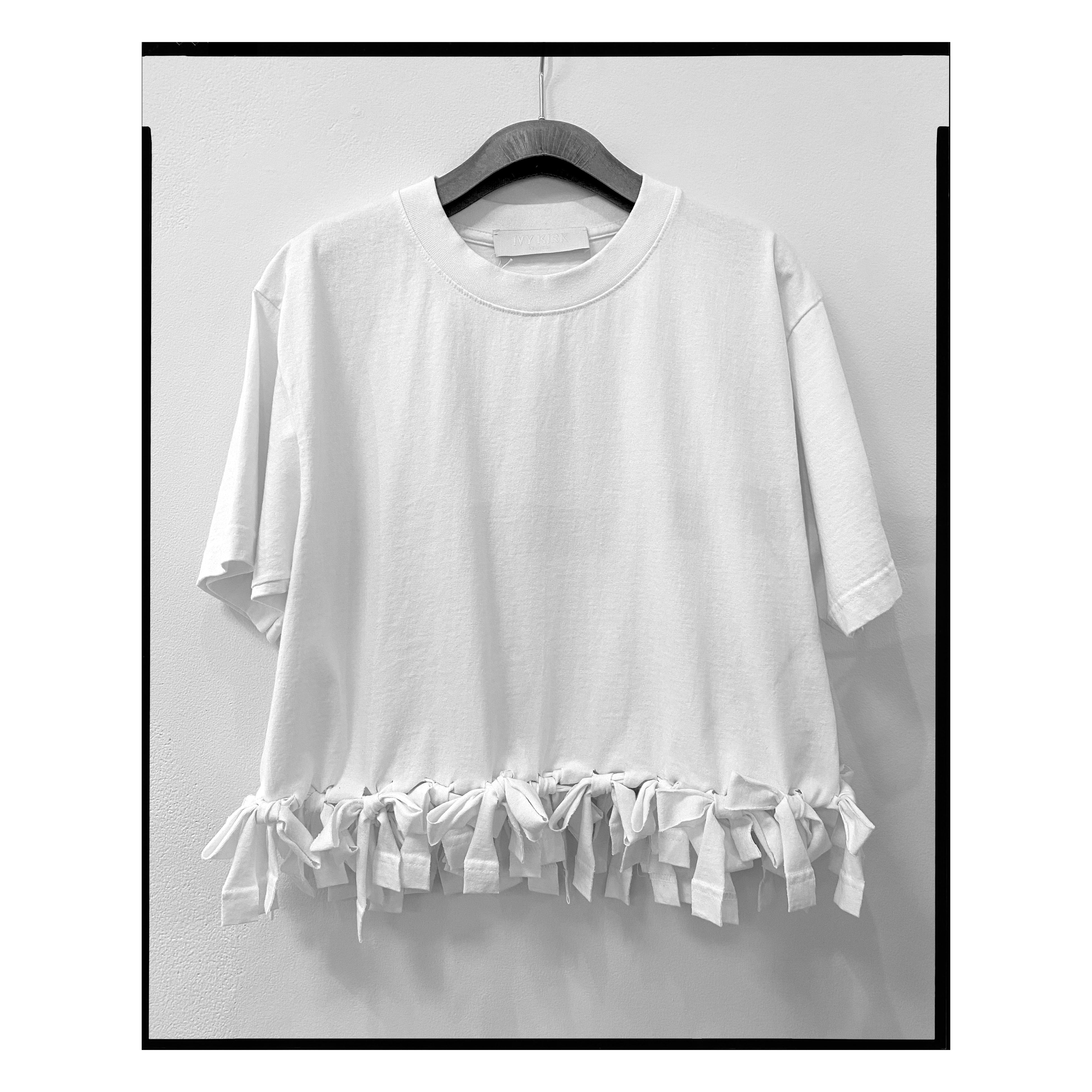 White Tied Tee