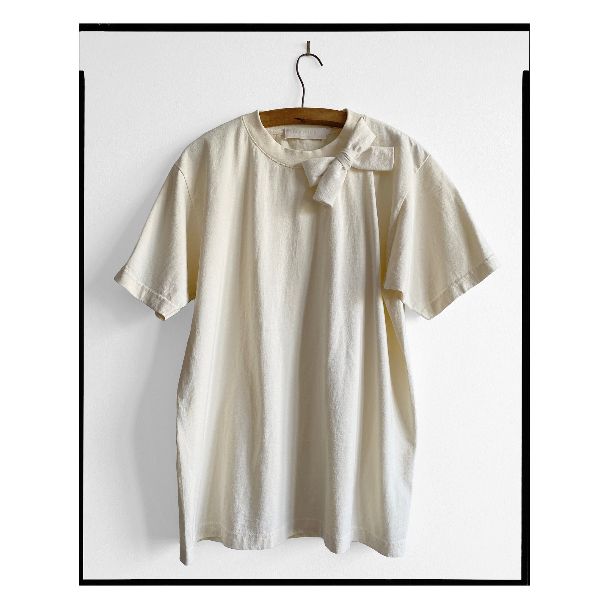 American Cotton Single Bow Tee