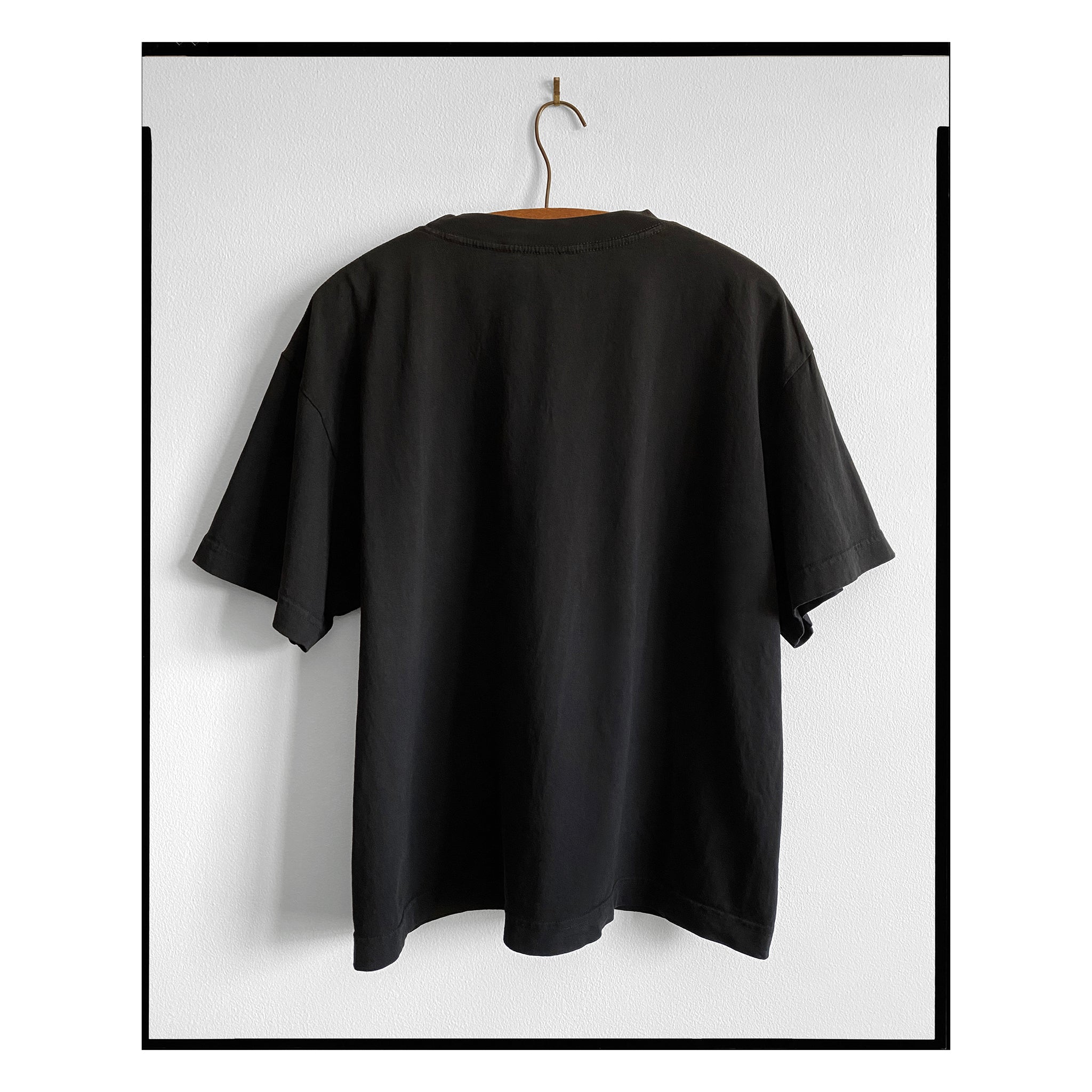 Black & White Organdy Bow Tee