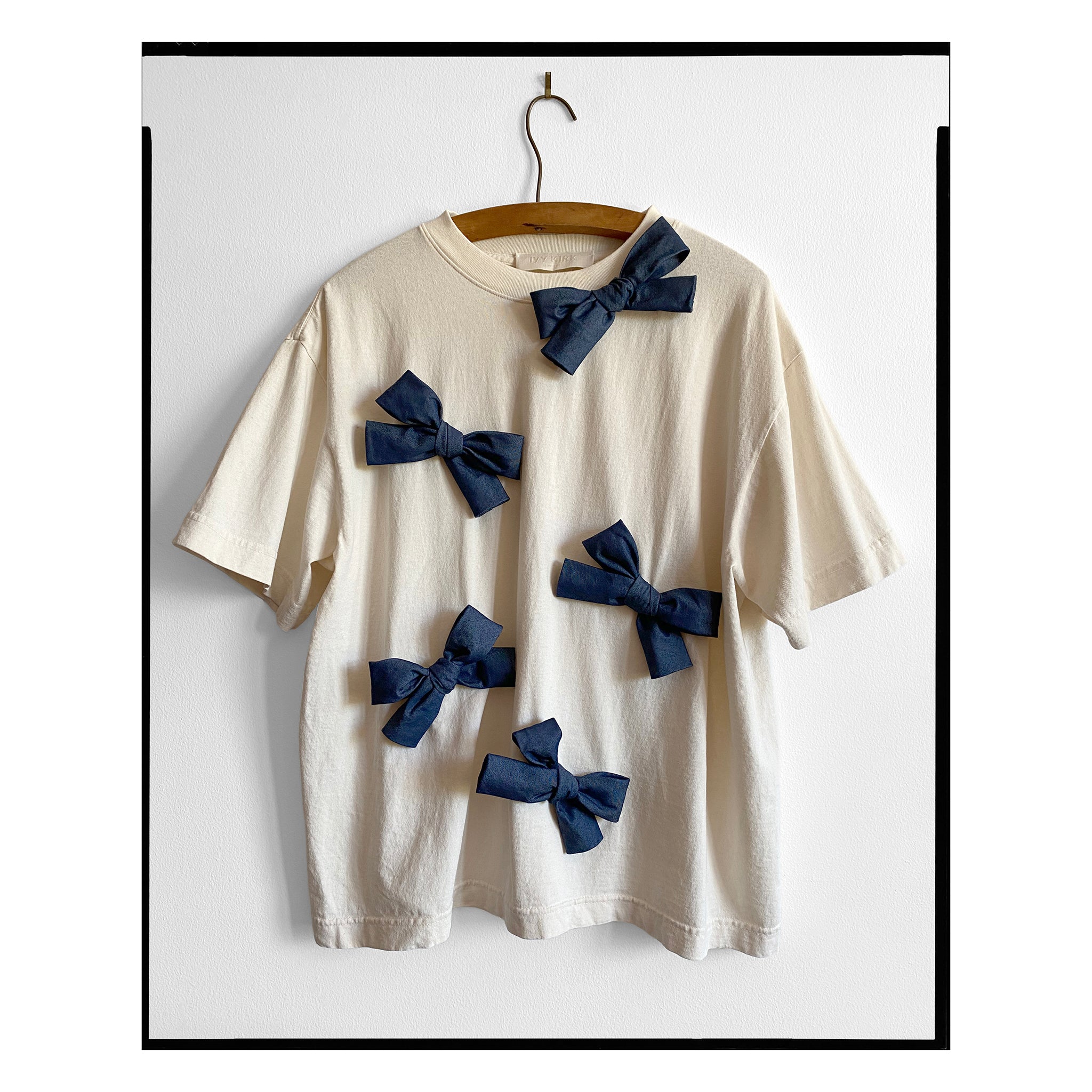 Denim Bow Tee