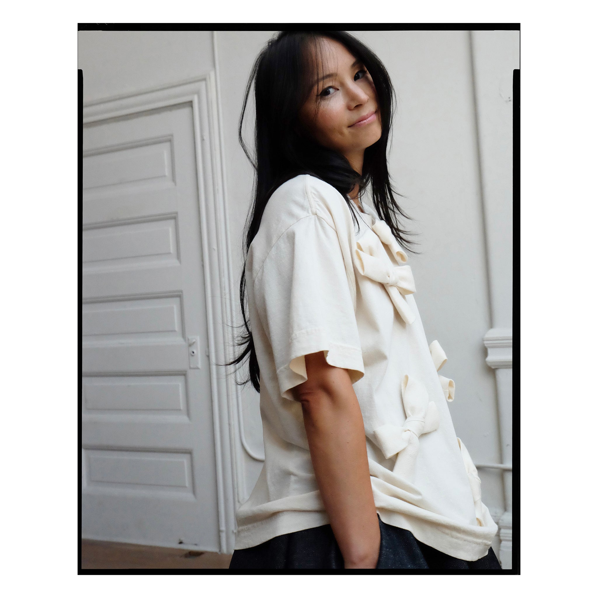American Cotton Bow Tee
