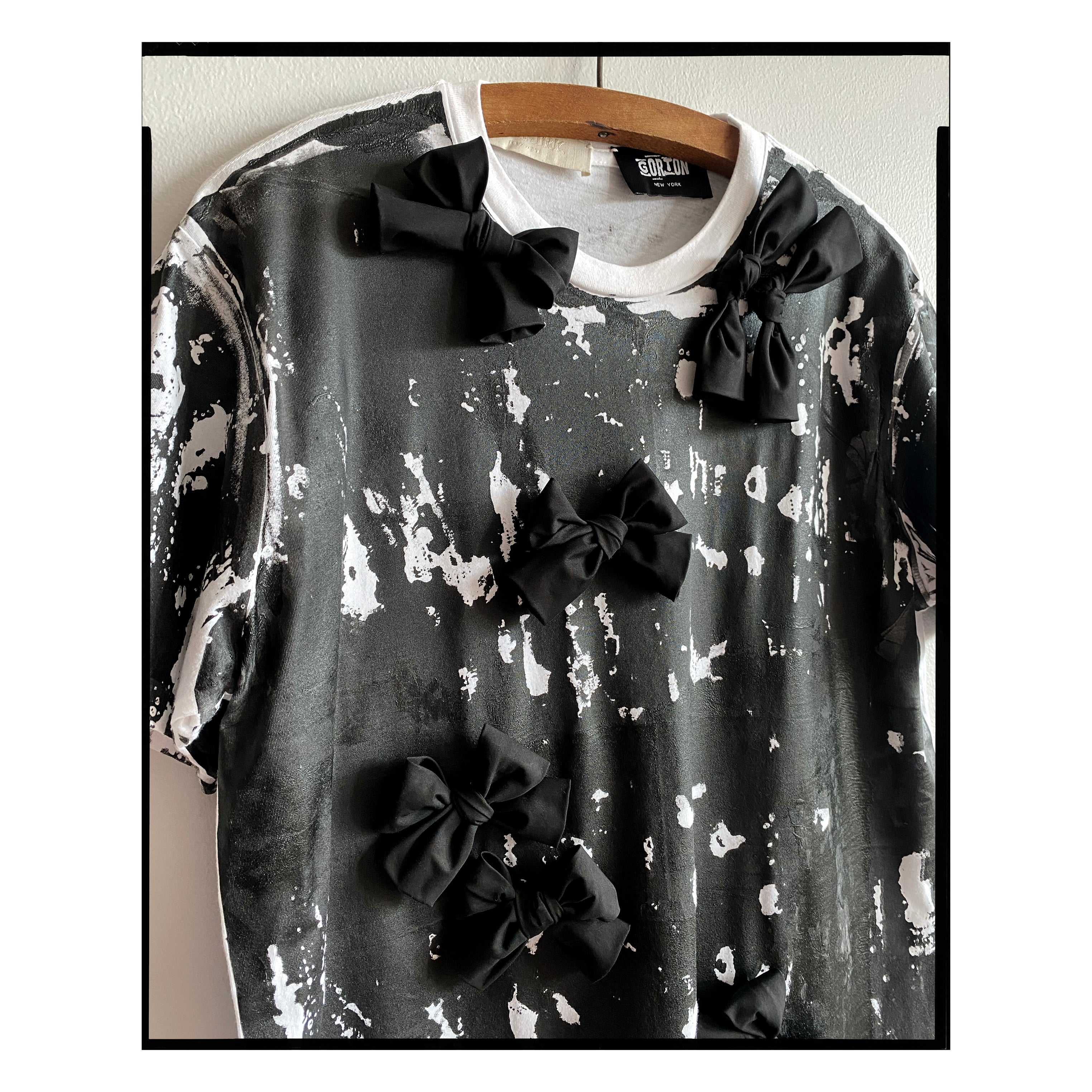 Julia Gorton Collaboration Bow Printed Tee