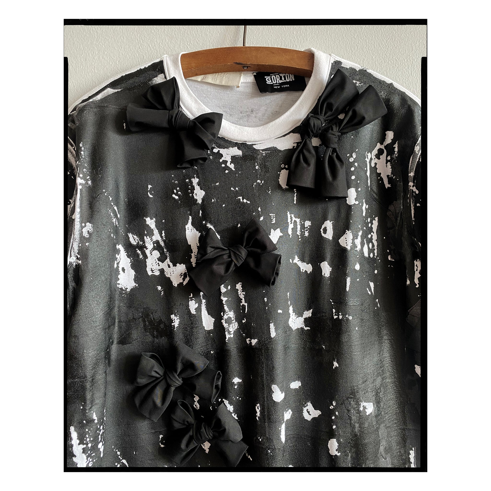 Julia Gorton Collaboration Bow Printed Tee
