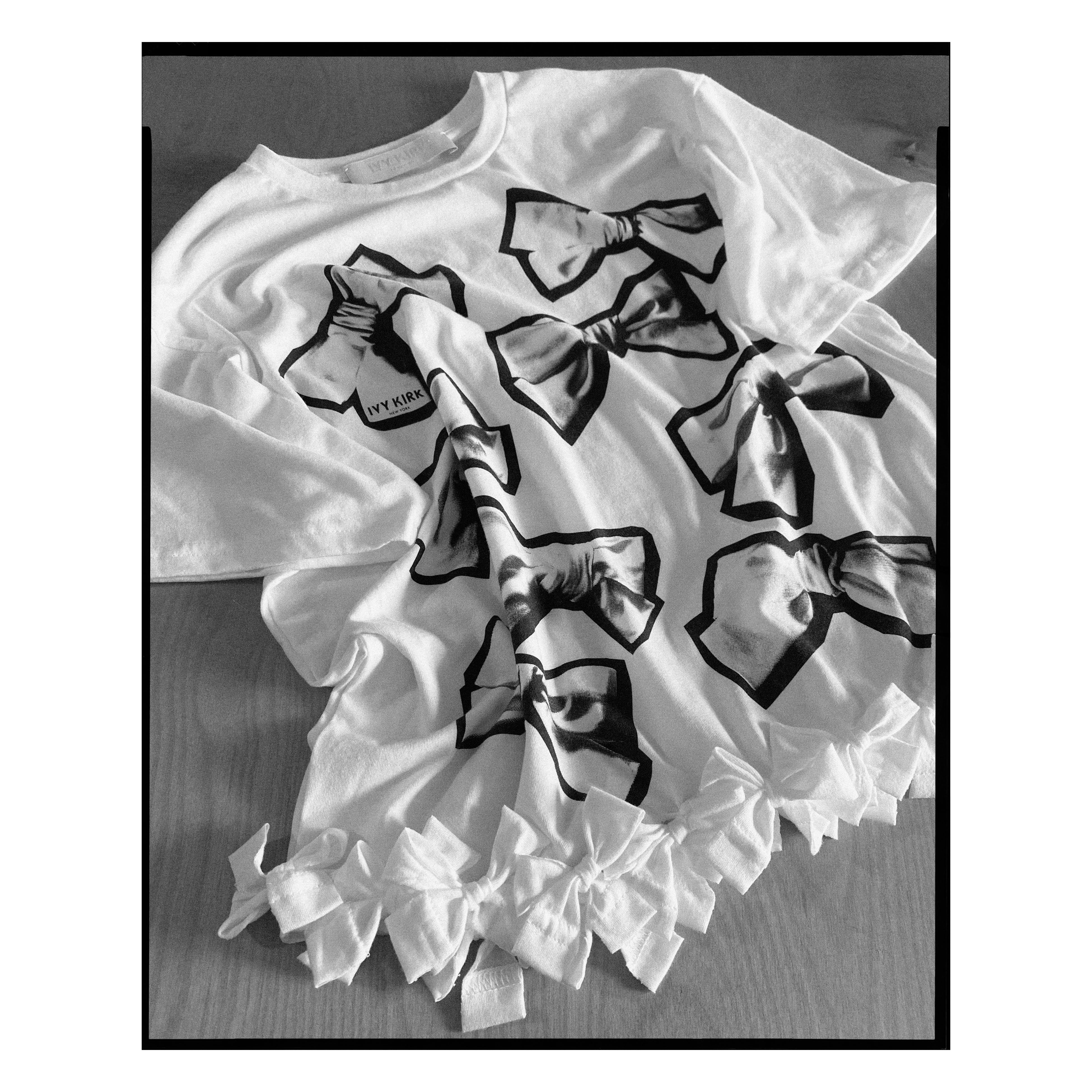 Faux Bow Tee
