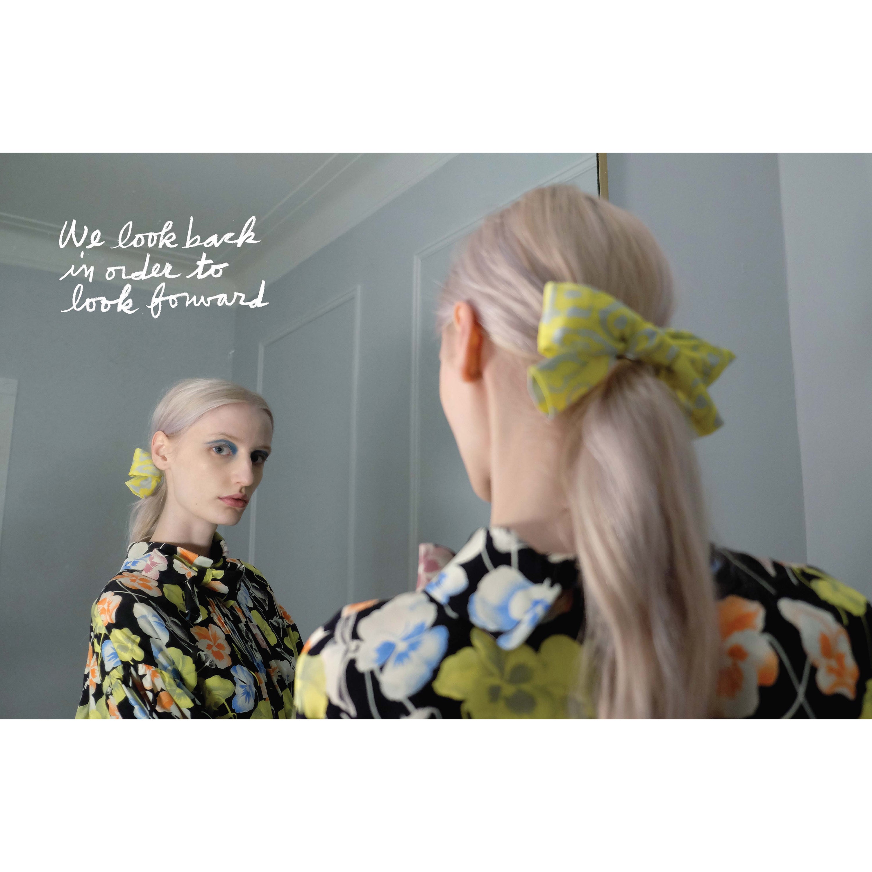 Highlighter Leopard Poplin Print Hair Bow