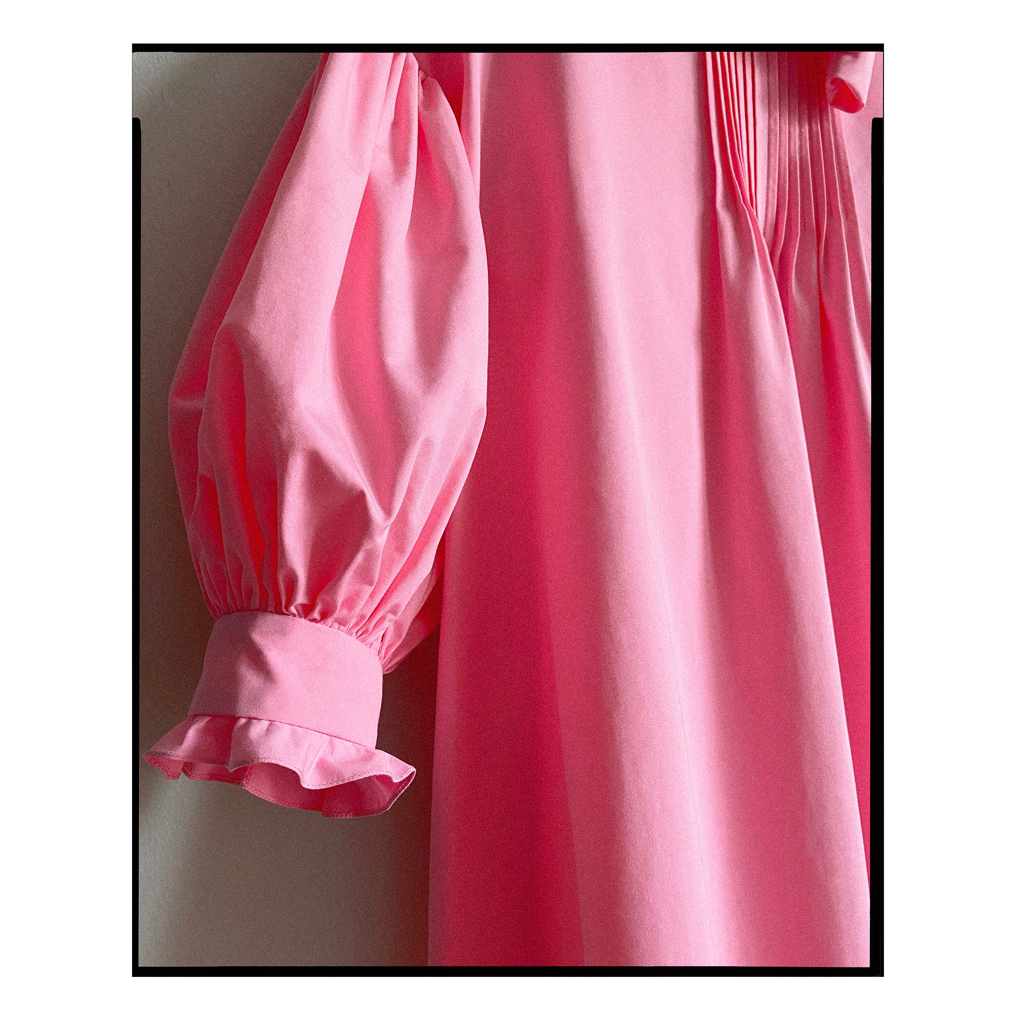 Pink Poplin Bow Tunic