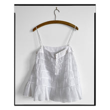 Load image into Gallery viewer, Organdy Tiered Petticoat Camisole
