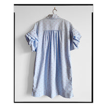 Load image into Gallery viewer, Rosette Sleeve Shirtdress

