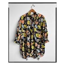 Load image into Gallery viewer, LIMITED EDITION Pansy Silk Bow Tunic

