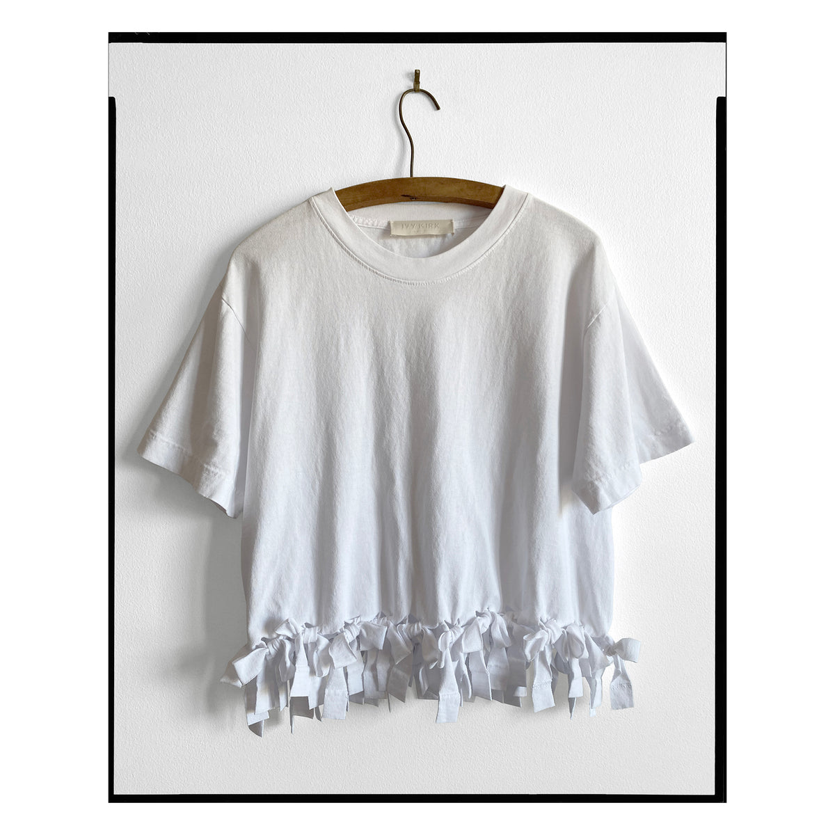 White Tied Tee