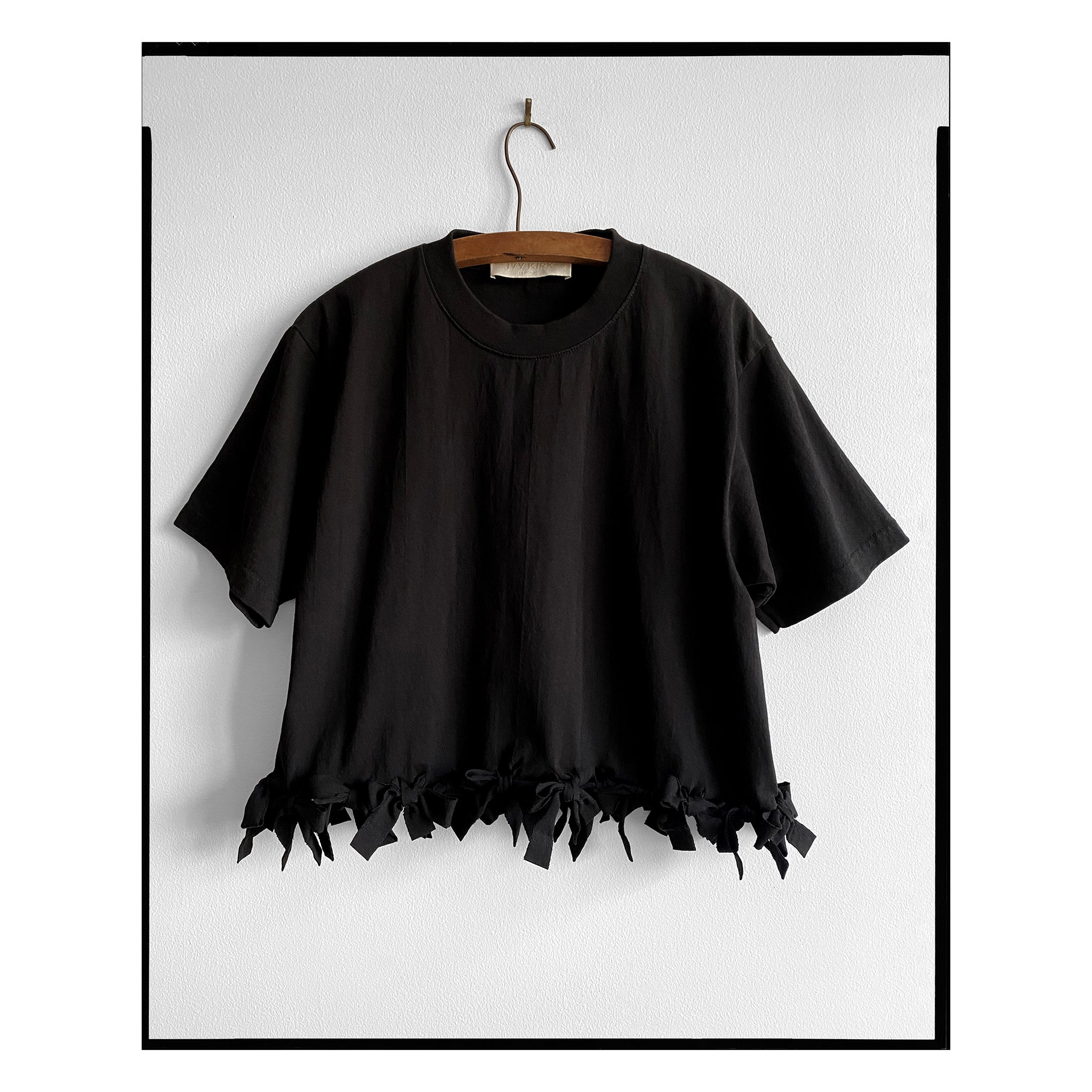 Black Tied Tee