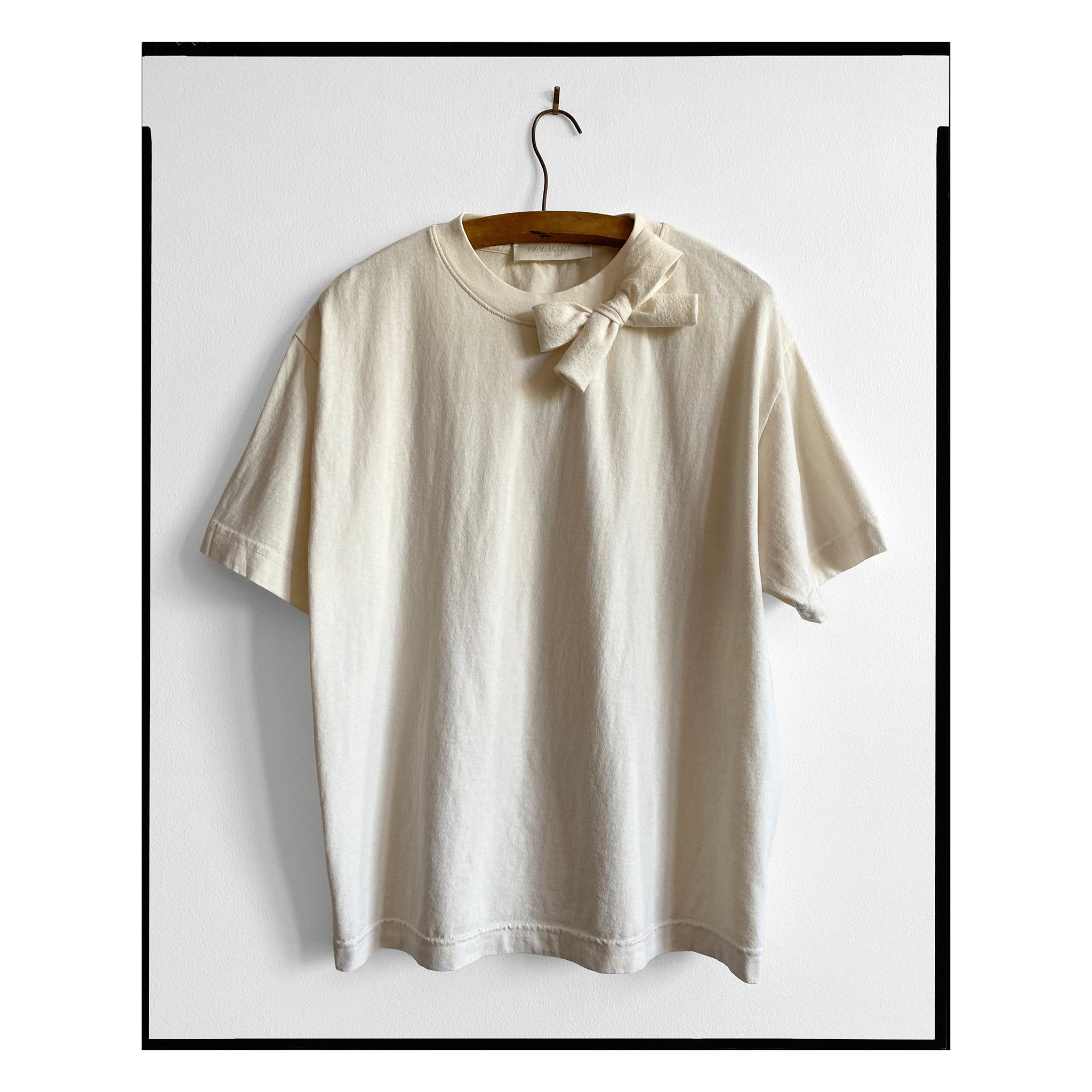 American Cotton Single Bow Tee
