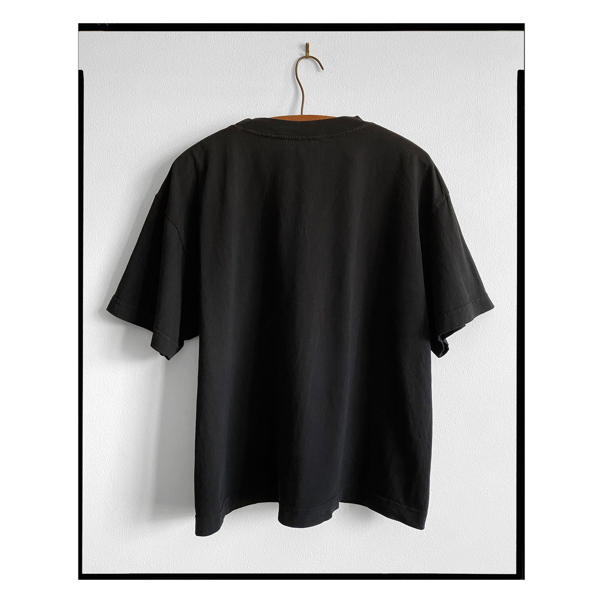 Black & White Organdy Bow Tee