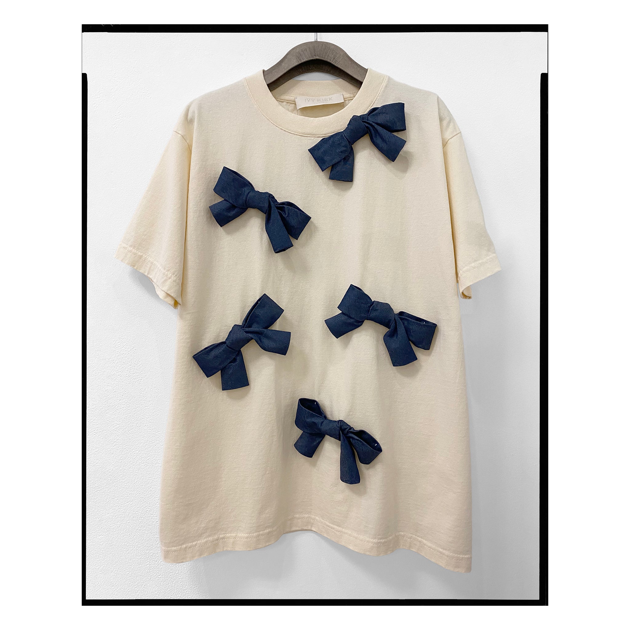 Denim Bow Tee