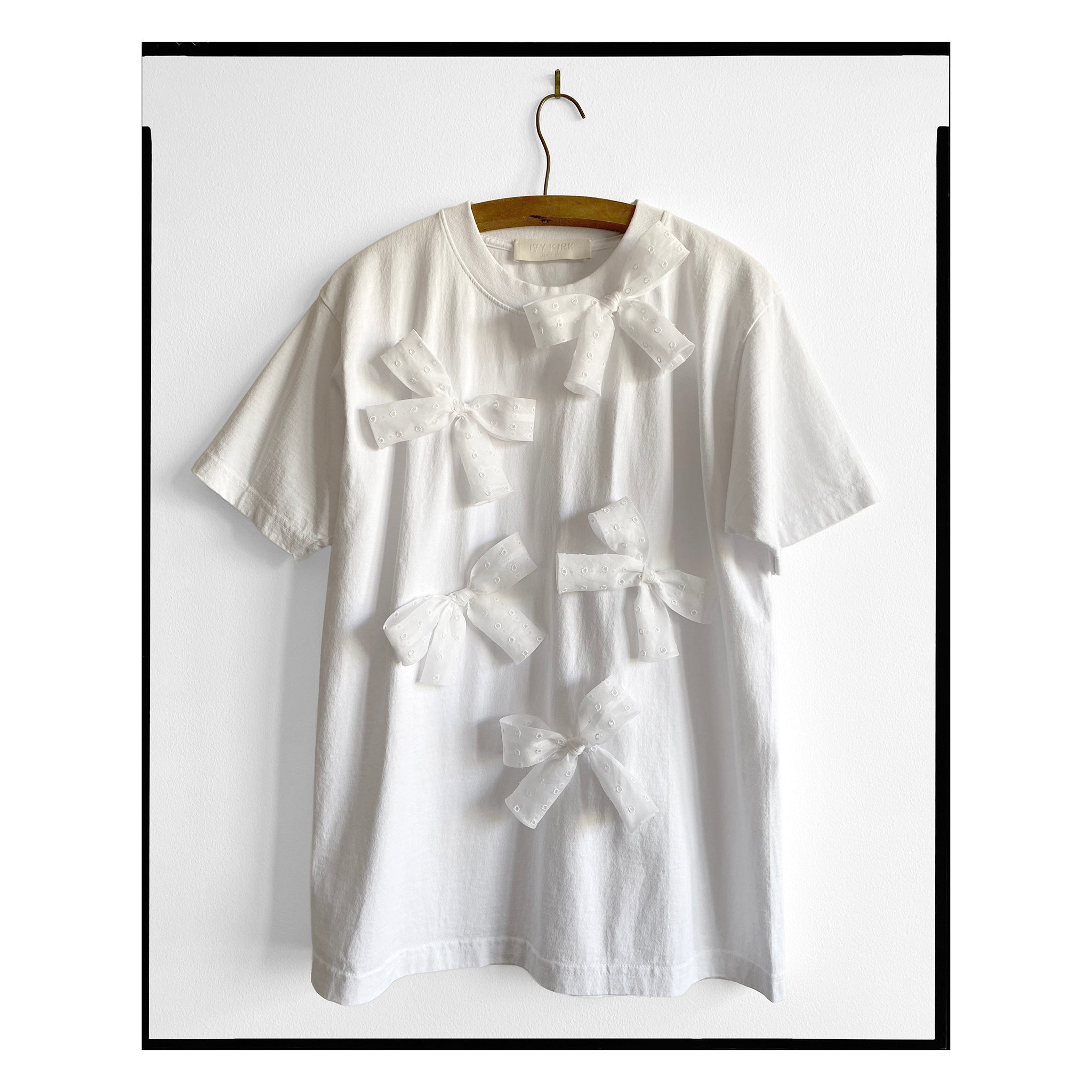 White San Gallo Bow Tee