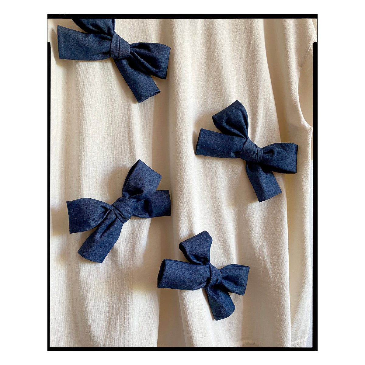 Denim Bow Tee