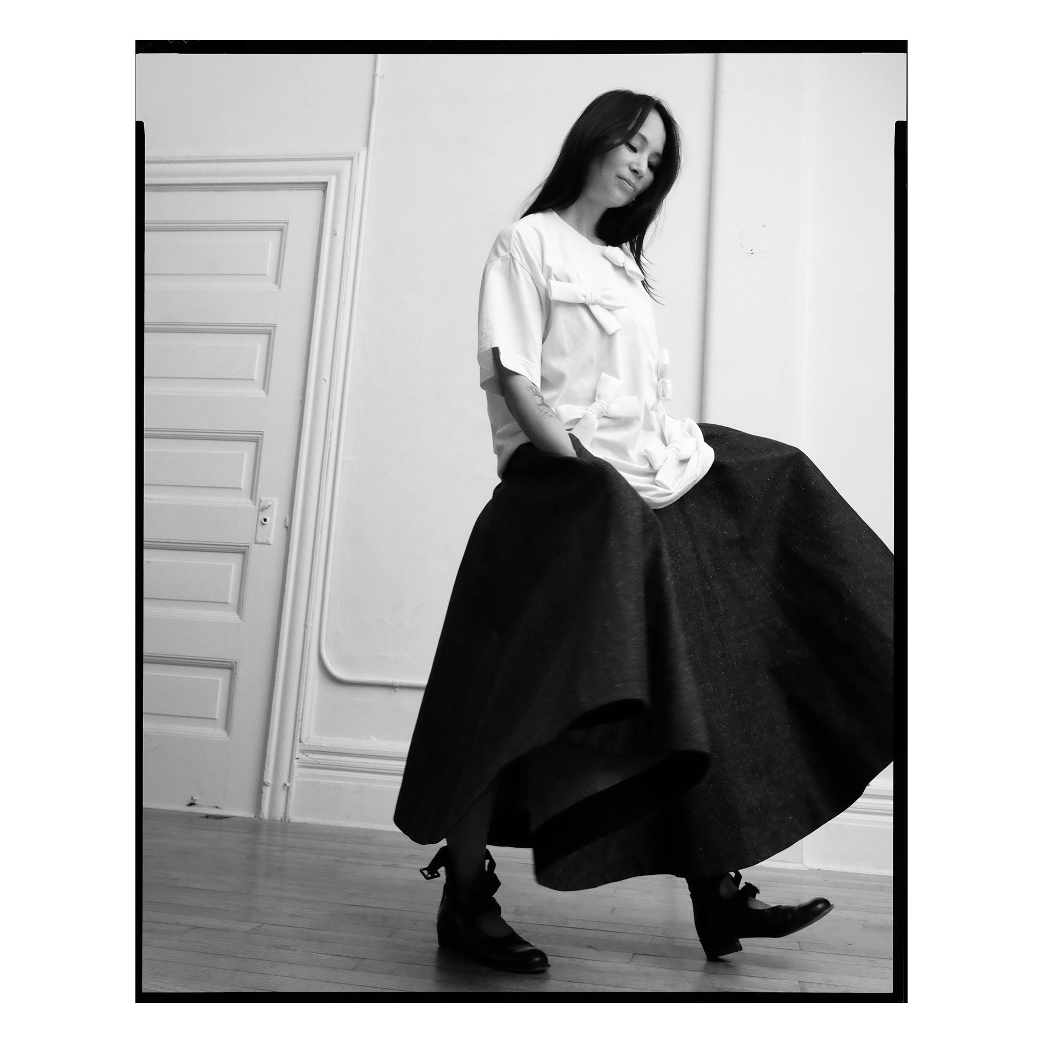 American Cotton Bow Tee