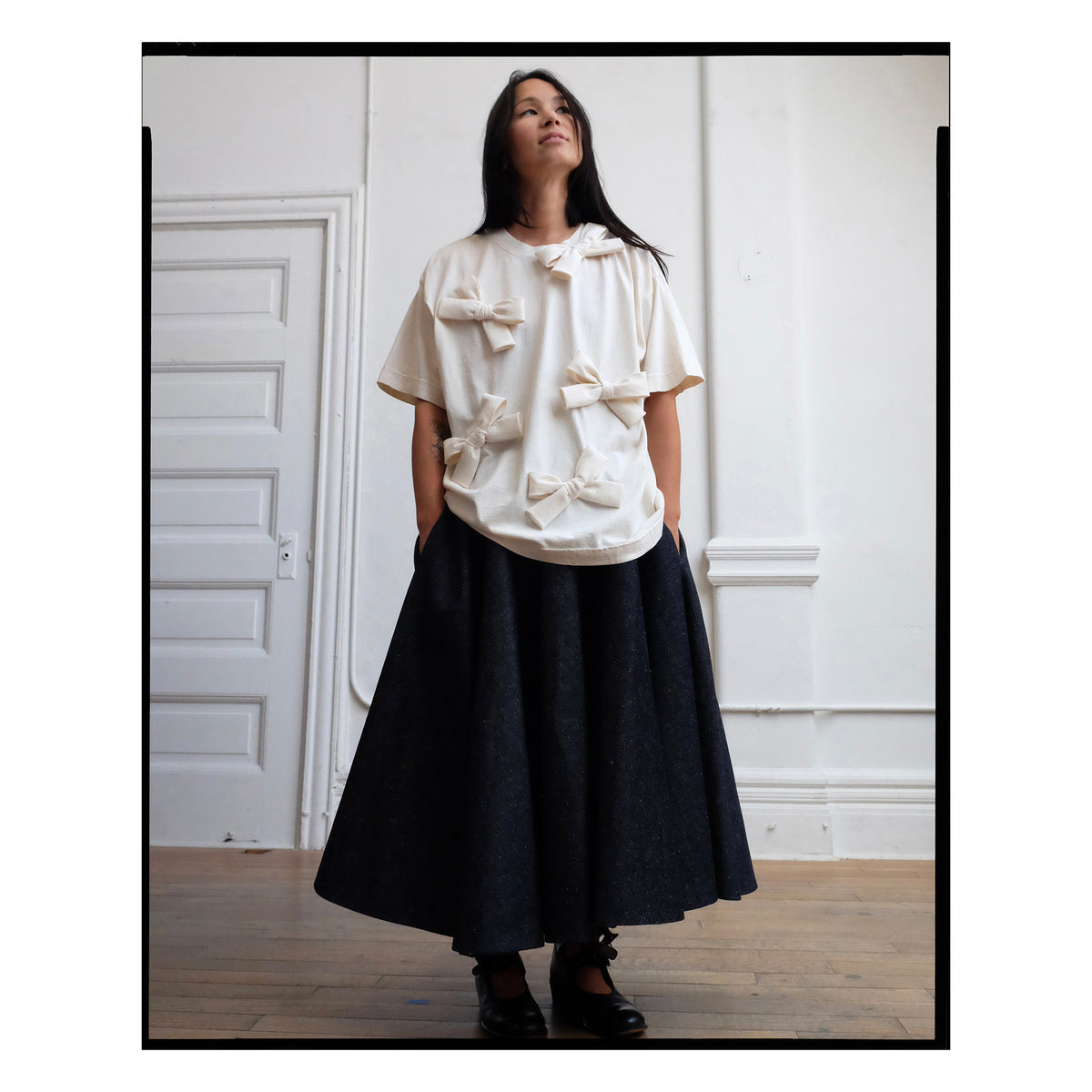 American Cotton Bow Tee
