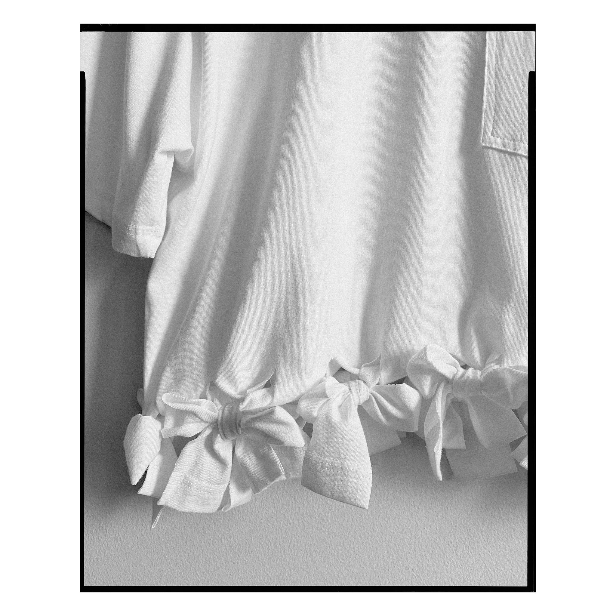 White Tied Pocket Tee