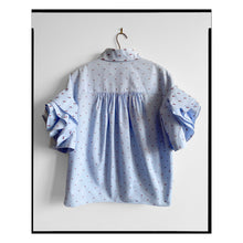 Load image into Gallery viewer, Special Order Clip Dot Rosette Sleeve Shirt (As seen on AJLT)
