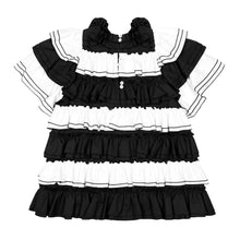 Load image into Gallery viewer, Striped Poplin Ruffle Layered Top
