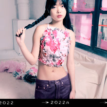 Load image into Gallery viewer, Archival Rose Crop Top
