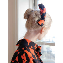 Load image into Gallery viewer, LIMITED EDITION POPPY PRINT POPLIN HAIR BOW
