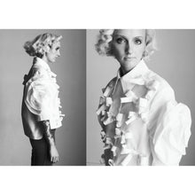Load image into Gallery viewer, Poplin Bow Rosette Shirt
