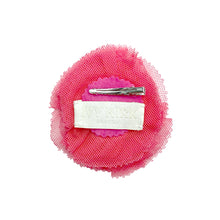 Load image into Gallery viewer, Pink Tulle Floral Clip

